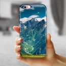 Scenic Mountaintops iPhone 6/6s or 6/6s Plus 2-Piece Hybrid INK-Fuzed Case