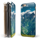 Scenic Mountaintops iPhone 6/6s or 6/6s Plus 2-Piece Hybrid INK-Fuzed Case