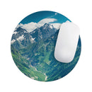 Scenic Mountaintops// WaterProof Rubber Foam Backed Anti-Slip Mouse Pad for Home Work Office or Gaming Computer Desk