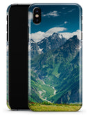Scenic Mountaintops - iPhone X Clipit Case