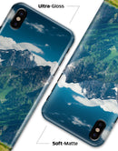 Scenic Mountaintops - iPhone X Clipit Case