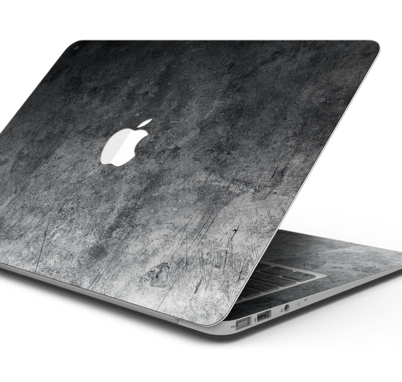 Scratched Metal Fab - Skin Decal Wrap Kit Compatible with the Apple MacBook Pro, Pro with Touch Bar or Air (11", 12", 13", 15" & 16" - All Versions Available)