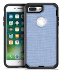 Scratched Blue Fabric Pattern - iPhone 7 Plus/8 Plus OtterBox Case & Skin Kits