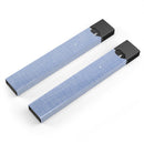 Scratched Blue Fabric Pattern - Premium Decal Protective Skin-Wrap Sticker compatible with the Juul Labs vaping device