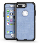 Scratched Blue Fabric Pattern - iPhone 7 Plus/8 Plus OtterBox Case & Skin Kits