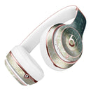 Scratched Blue and Gold Showers Full-Body Skin Kit for the Beats by Dre Solo 3 Wireless Headphones