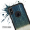 Scratched Blue and Gold Showers - Skin Kit for the iPhone OtterBox Cases