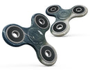 Scratched Blue and Gold Showers Full-Body Fidget Spinner Skin-Kit