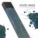 Scratched Blue and Gold Showers - Premium Decal Protective Skin-Wrap Sticker compatible with the Juul Labs vaping device