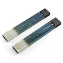 Scratched Blue and Gold Showers - Premium Decal Protective Skin-Wrap Sticker compatible with the Juul Labs vaping device