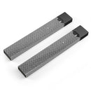 Scratched Chevron Over Gray Fabric - Premium Decal Protective Skin-Wrap Sticker compatible with the Juul Labs vaping device