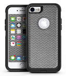 Scratched Chevron Over Gray Fabric - iPhone 7 or 8 OtterBox Case & Skin Kits