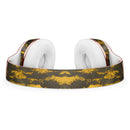 Scratched Dark Gray and Gold Dust Full-Body Skin Kit for the Beats by Dre Solo 3 Wireless Headphones
