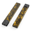 Scratched Dark Gray and Gold Dust - Premium Decal Protective Skin-Wrap Sticker compatible with the Juul Labs vaping device