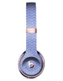 Scratched Deep Blue Sea Fabric Pattern Full-Body Skin Kit for the Beats by Dre Solo 3 Wireless Headphones