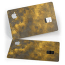 Scratched Gold Standard V1 - Premium Protective Decal Skin-Kit for the Apple Credit Card