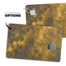 Scratched Gold Standard V1 - Premium Protective Decal Skin-Kit for the Apple Credit Card