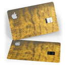 Scratched Gold Standard V2 - Premium Protective Decal Skin-Kit for the Apple Credit Card