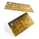 Scratched Gold Standard V2 - Premium Protective Decal Skin-Kit for the Apple Credit Card