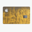 Scratched Gold Standard V2 - Premium Protective Decal Skin-Kit for the Apple Credit Card