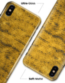 Scratched Gold Standard V2 - iPhone X Clipit Case