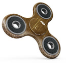 Scratched Gold Streaks Full-Body Fidget Spinner Skin-Kit