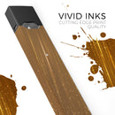 Scratched Gold Streaks - Premium Decal Protective Skin-Wrap Sticker compatible with the Juul Labs vaping device