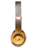 Scratched Gold and Silver Surface Full-Body Skin Kit for the Beats by Dre Solo 3 Wireless Headphones