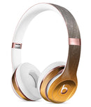 Scratched Gold and Silver Surface Full-Body Skin Kit for the Beats by Dre Solo 3 Wireless Headphones