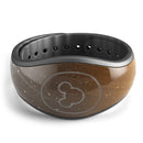 Scratched Gold and Silver Surface - Decal Skin Wrap Kit for the Disney Magic Band