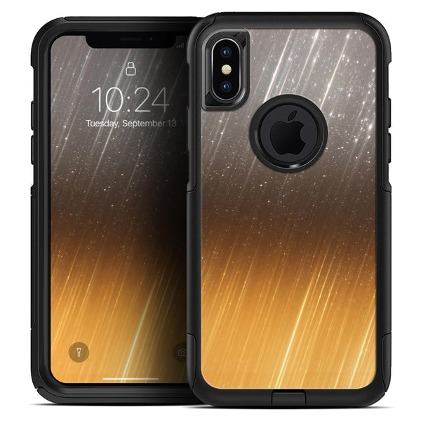 Scratched Gold and Silver Surface - Skin Kit for the iPhone OtterBox Cases