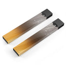 Scratched Gold and Silver Surface - Premium Decal Protective Skin-Wrap Sticker compatible with the Juul Labs vaping device