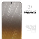 Scratched Gold and Silver Surface - Premium Vinyl Skin Decal for Samsung Galaxy S25 Ultra, S24, S23, S22 & All Galaxy S Models