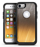 Scratched Gold and Silver Surface - iPhone 7 or 7 Plus Commuter Case Skin Kit