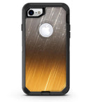 Scratched Gold and Silver Surface - iPhone 7 or 8 OtterBox Case & Skin Kits