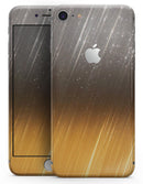 Scratched Gold and Silver Surface - Skin-kit for the iPhone 8 or 8 Plus