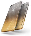 Scratched Gold and Silver Surface - Skin-kit for the iPhone 8 or 8 Plus