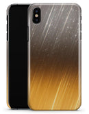 Scratched Gold and Silver Surface - iPhone X Clipit Case