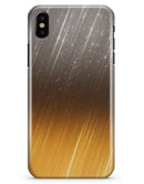 Scratched Gold and Silver Surface - iPhone X Clipit Case