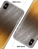 Scratched Gold and Silver Surface - iPhone X Clipit Case