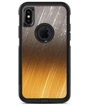 Scratched Gold and Silver Surface - iPhone X OtterBox Case & Skin Kits