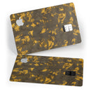 Scratched Golden Dust - Premium Protective Decal Skin-Kit for the Apple Credit Card