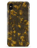 Scratched Golden Dust - iPhone X Clipit Case