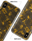 Scratched Golden Dust - iPhone X Clipit Case