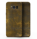Scratched Golden Pattern - Samsung Galaxy S8 Full-Body Skin Kit