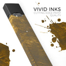 Scratched Golden Pattern - Premium Decal Protective Skin-Wrap Sticker compatible with the Juul Labs vaping device