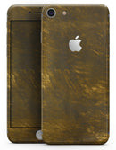 Scratched Golden Pattern - Skin-kit for the iPhone 8 or 8 Plus
