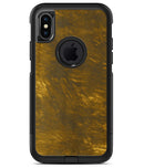 Scratched Golden Pattern - iPhone X OtterBox Case & Skin Kits