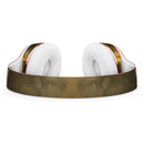 Scratched Golden Surface over Fire Full-Body Skin Kit for the Beats by Dre Solo 3 Wireless Headphones