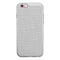 Scratched Gray Fabric Surface iPhone 6/6s or 6/6s Plus 2-Piece Hybrid INK-Fuzed Case